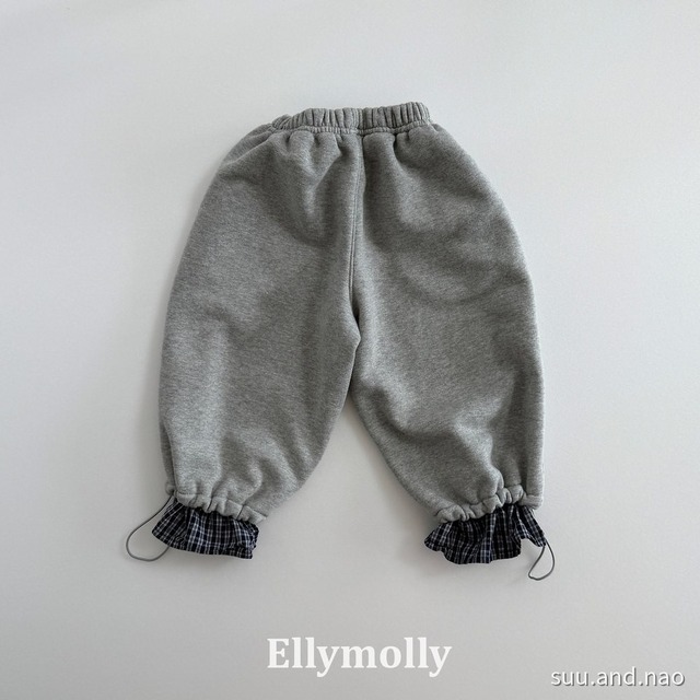 取寄:ELLYMOLLY ハッシュ配色パンツ※送料無料