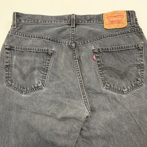7336  リーバイス 505ブラックデニム 定番 W36