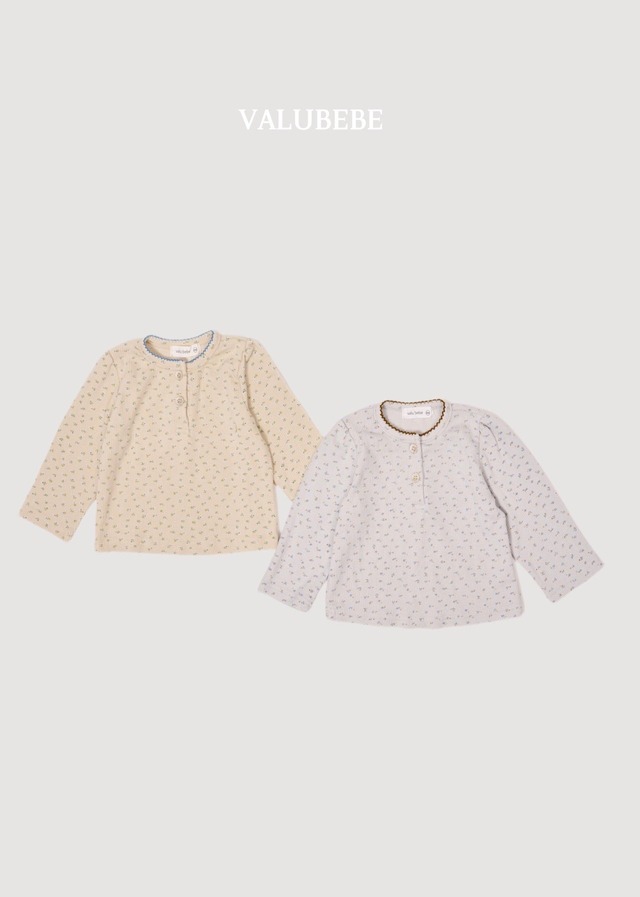 【取寄】valubebe|lisa eyelet pintuck tee|リサアイレットピンタックT|6M-S|baby&toddler|26 autumn