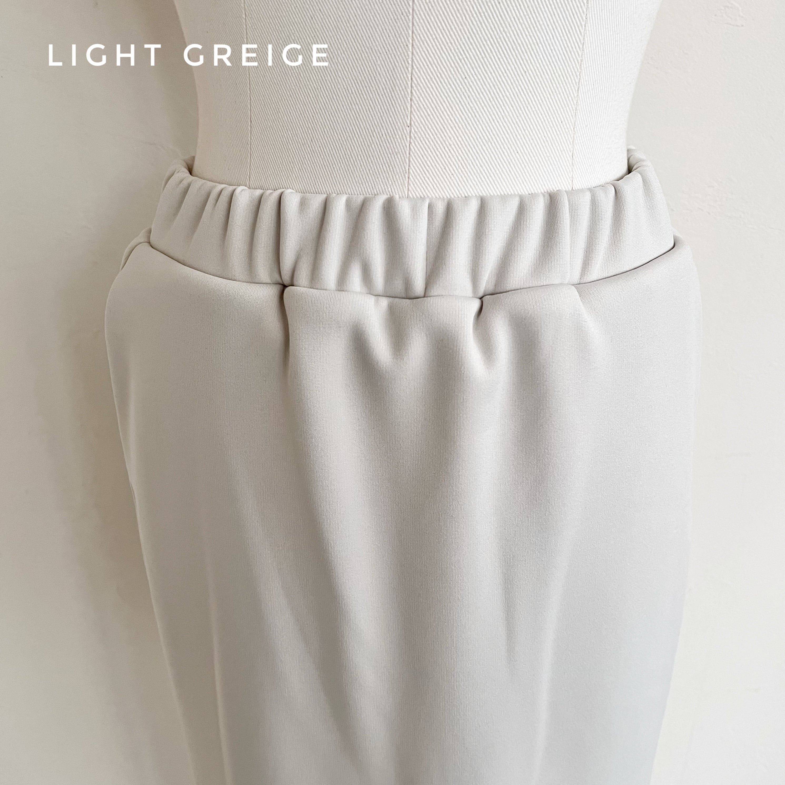 SYSORUS × akko3839 裏起毛サーキュラーニットタイトスカート 450