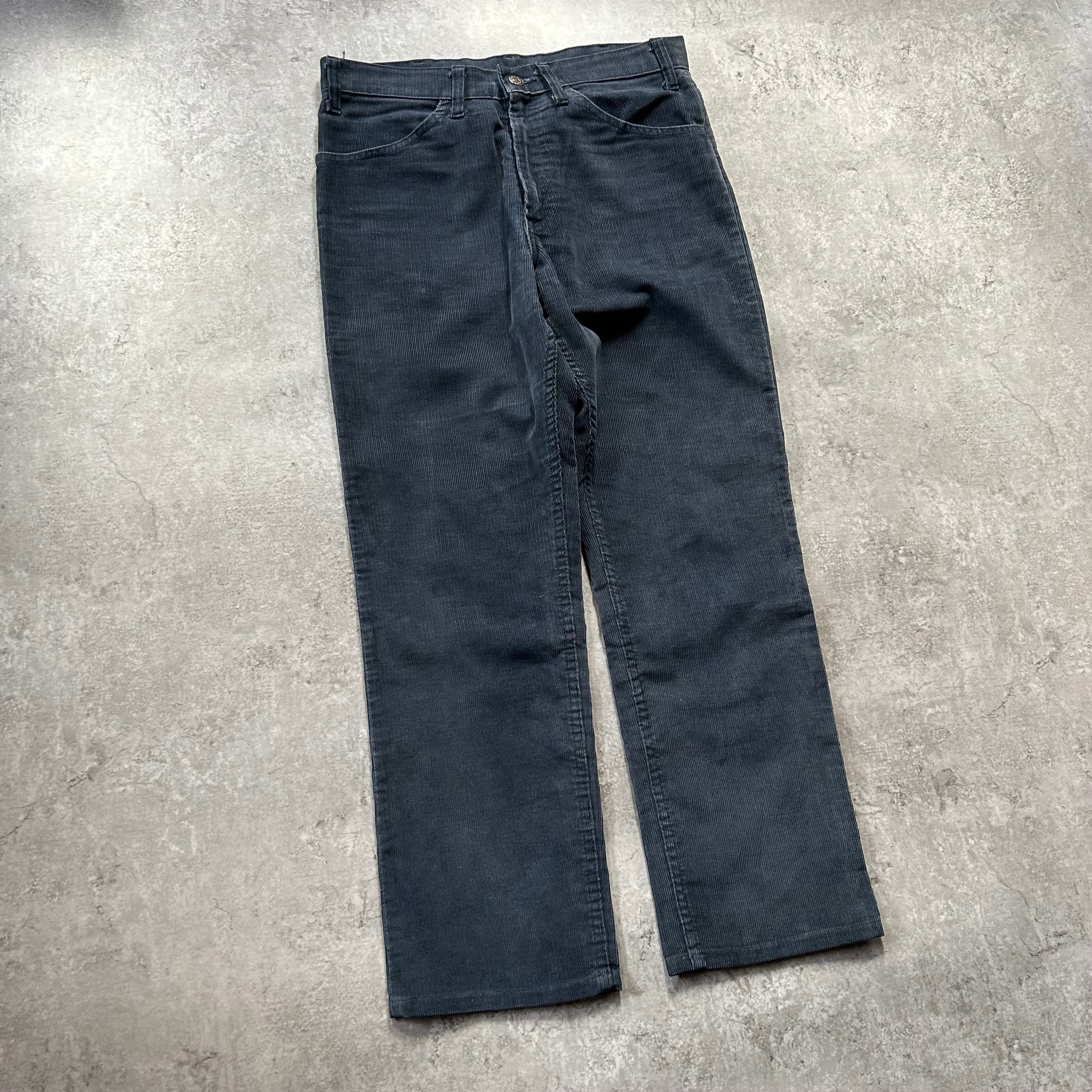 80s リーバイス519 コーデュロイパンツ USA製 ネイビー 32×34 | 東京準備室