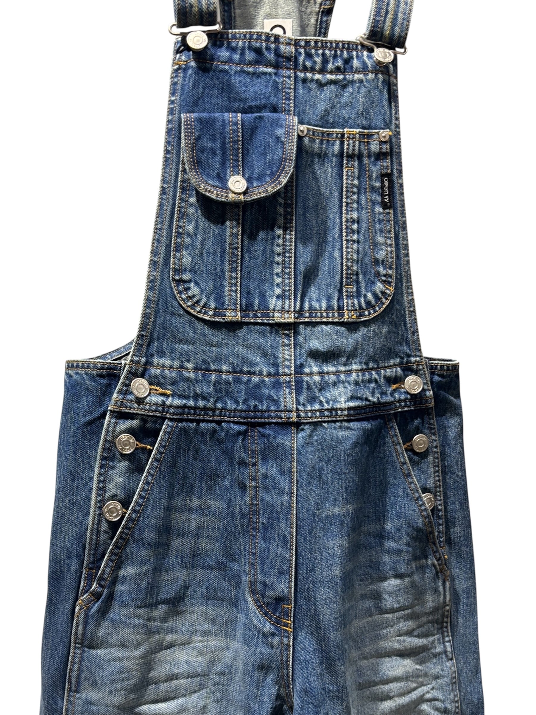 26SS】OPEN YY オープン ワイワイ / CARGO POCKET DENIM OVERALLS