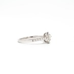 ダイヤモンド デザイン リング SI1 pt950 / 0.326ct / 0.320ct