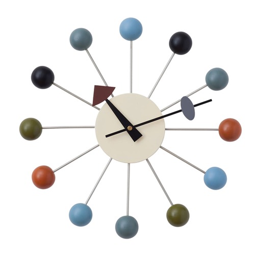 ジョージ・ネルソン ボールクロック 『タイプ１』 壁掛け 時計 デザイン 時計 インテリア 