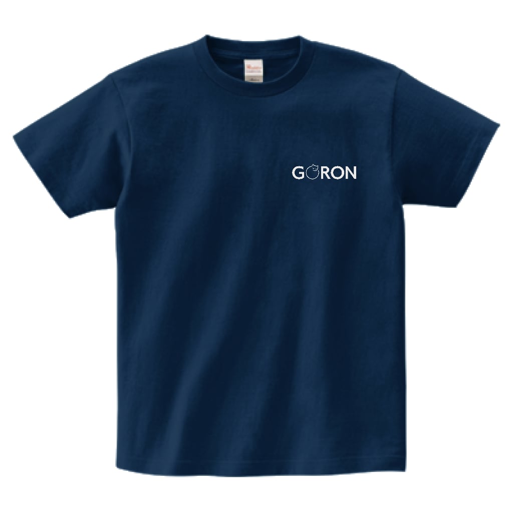 GORON ロゴTシャツ（紺） | 鈴木優香公式オンラインショップ【ゆうか屋