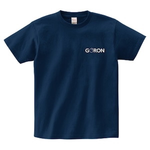GORON ロゴTシャツ（紺）