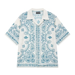 【SUPPLIER】Bandana Open Collar Shirt