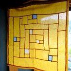 【GYAFUN】ちゅうくらいのポジャギ「イエロー」