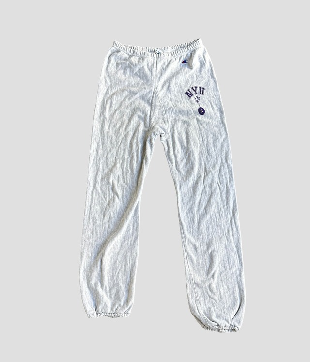 -Champion- Vintage Reverse Weave 80s XL Sweat Pants 〈NYU〉