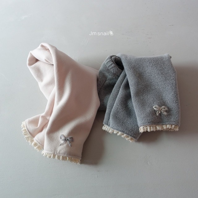 «予約»«jm snail» リボンレギンス 2colors