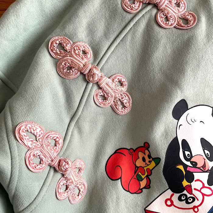 即納】パンダちゃんチャイナパーカー MADEINZZZ | CHIROROYA.WEAR