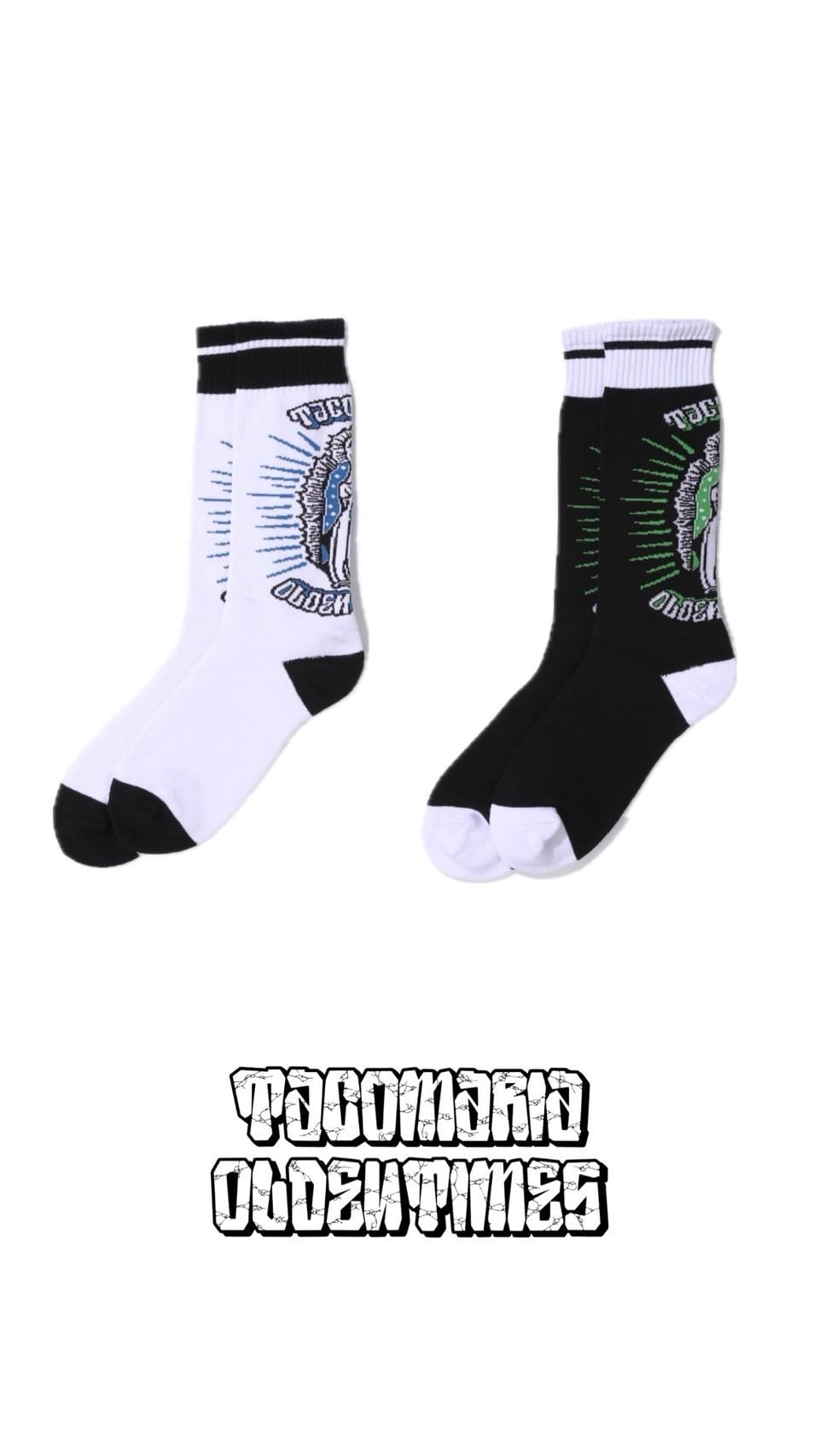 【新作/2色展開】TACOMARIA×OLDENTIMES MARIA HIGH SOCKS