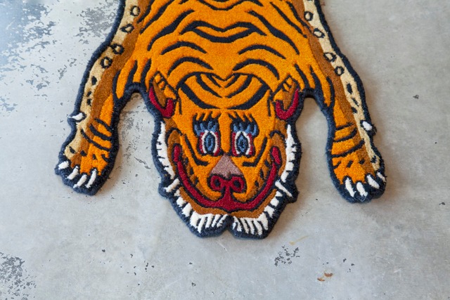Tibetan Tiger Rug 《XSサイズ•ウール013》チベタンタイガーラグ