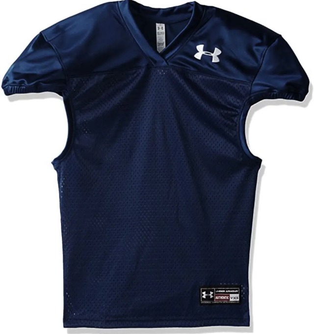 UA PRACTICE ヒートギア アメフト ジャージ ネイビー