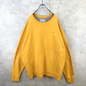 チャンピオン スウェット 刺繍ロゴ