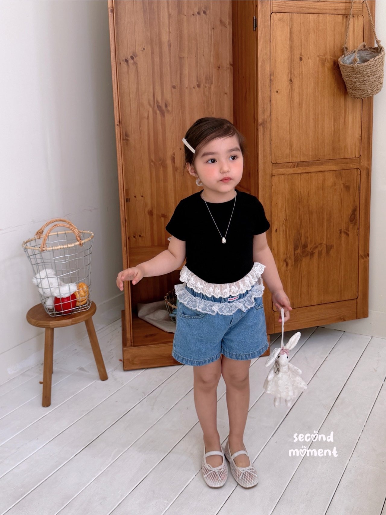 [second moment] Gelato Syrup Shorts / [세컨드모먼트] 젤라또청반바지