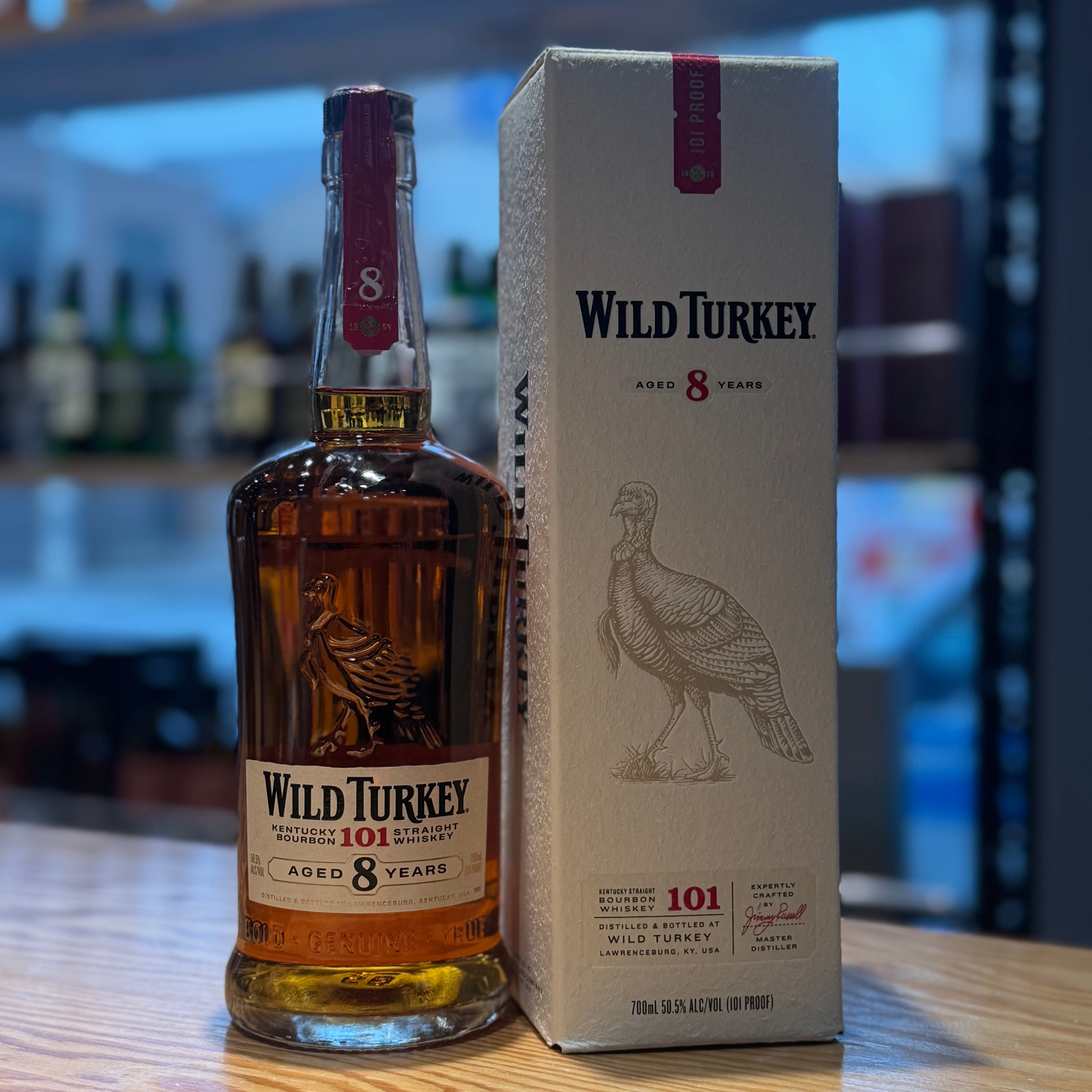 【ワイルドターキー 8年】50.5度 700ml