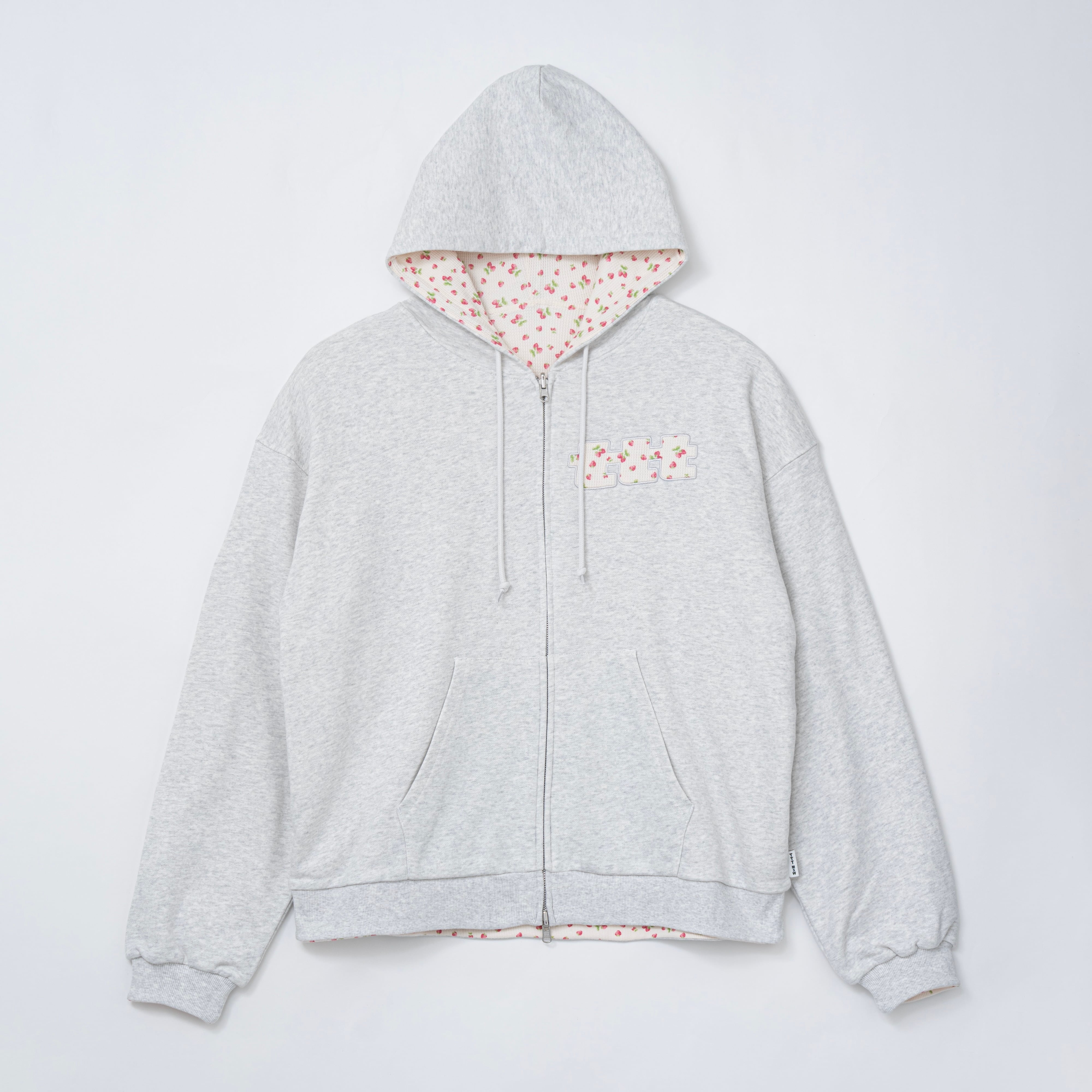 抽選販売》Fruits reversible zip up hoodie（GREY） | TTTMSW