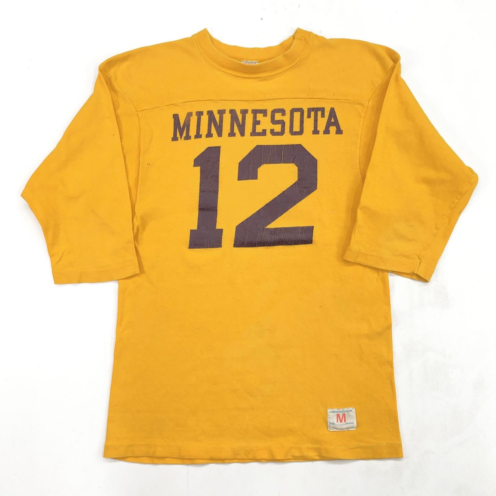 CHAMPION チャンピオン 70年代 バータグ フットボールシャツ MINNESOTA