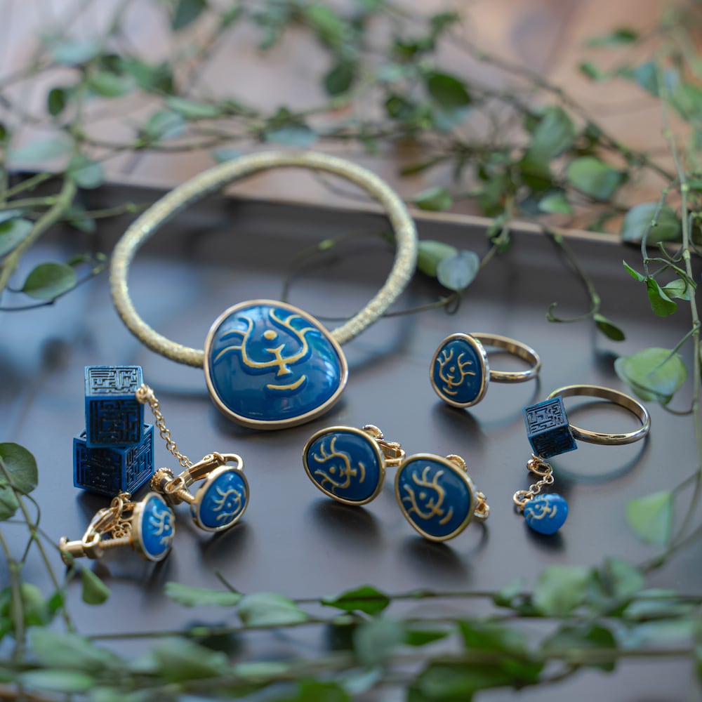 35th記念 天空の城ラピュタ リング13号サイズ 飛行石と要石 0946 ジブリグッズオンライン通販ショップ ジブリグッズファン Ghibligoodsfan