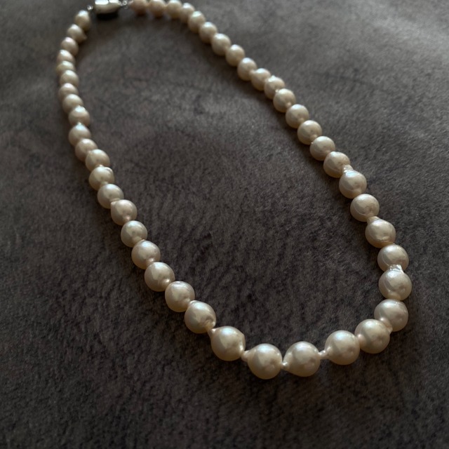 Akoya baroque  pearl necklace