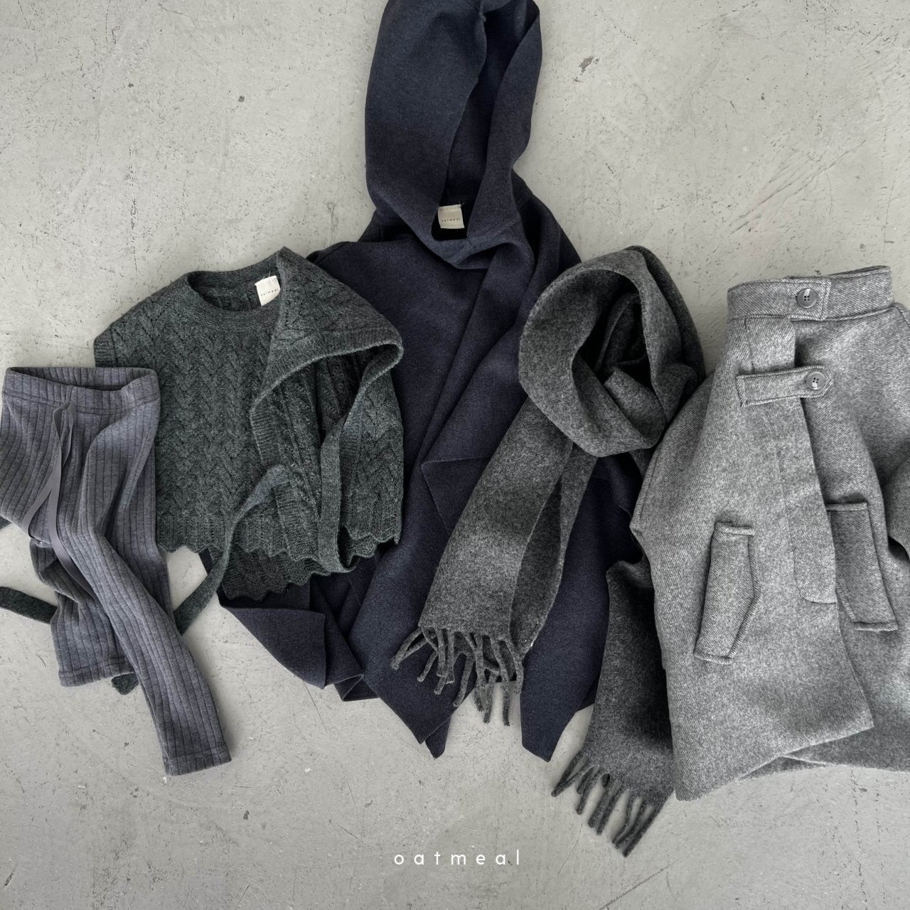 （即納）oatmeal / river leggings