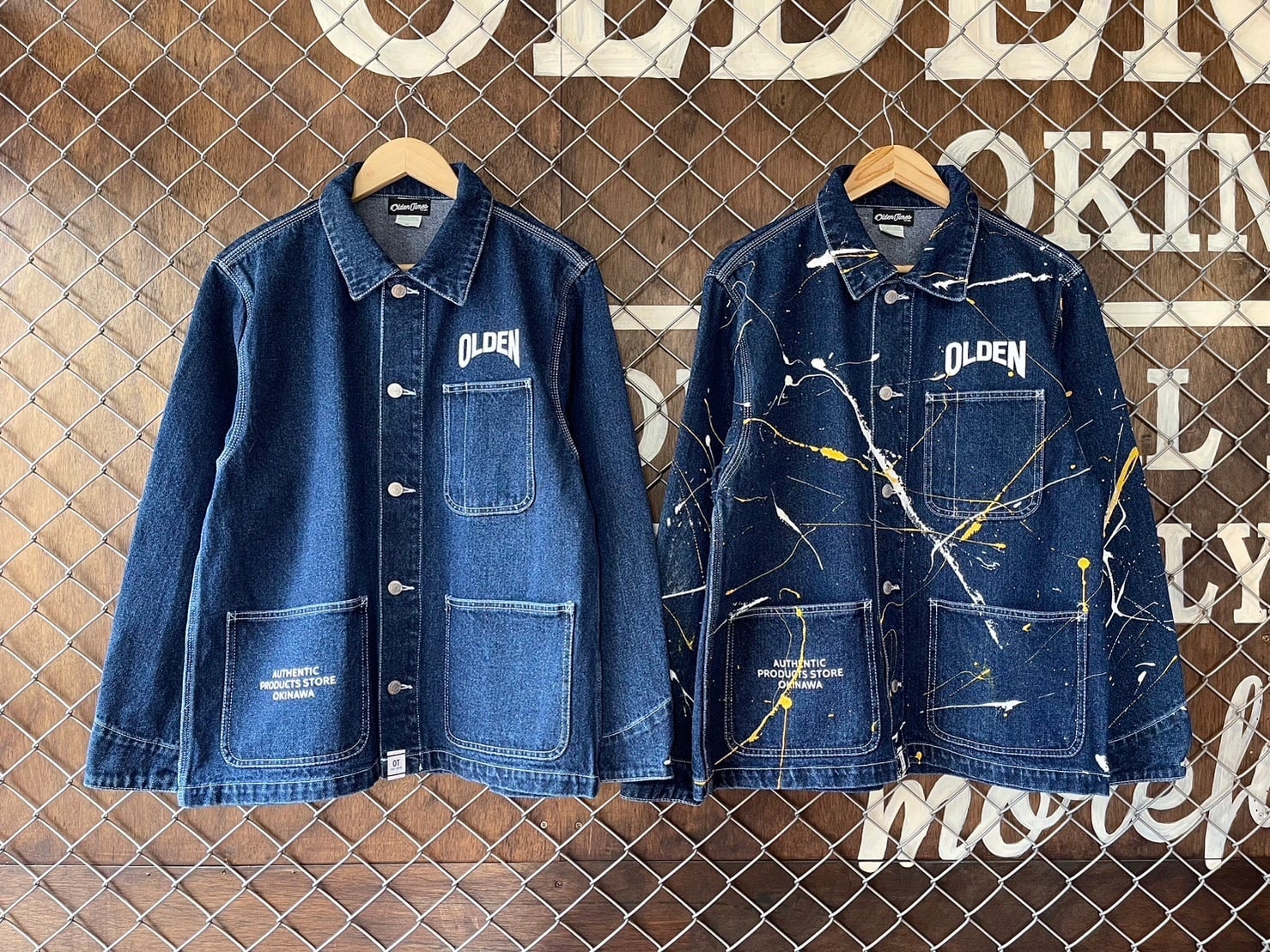 ORION×OLDENTIMES 那覇桜坂 T/C STADIUM JACKET