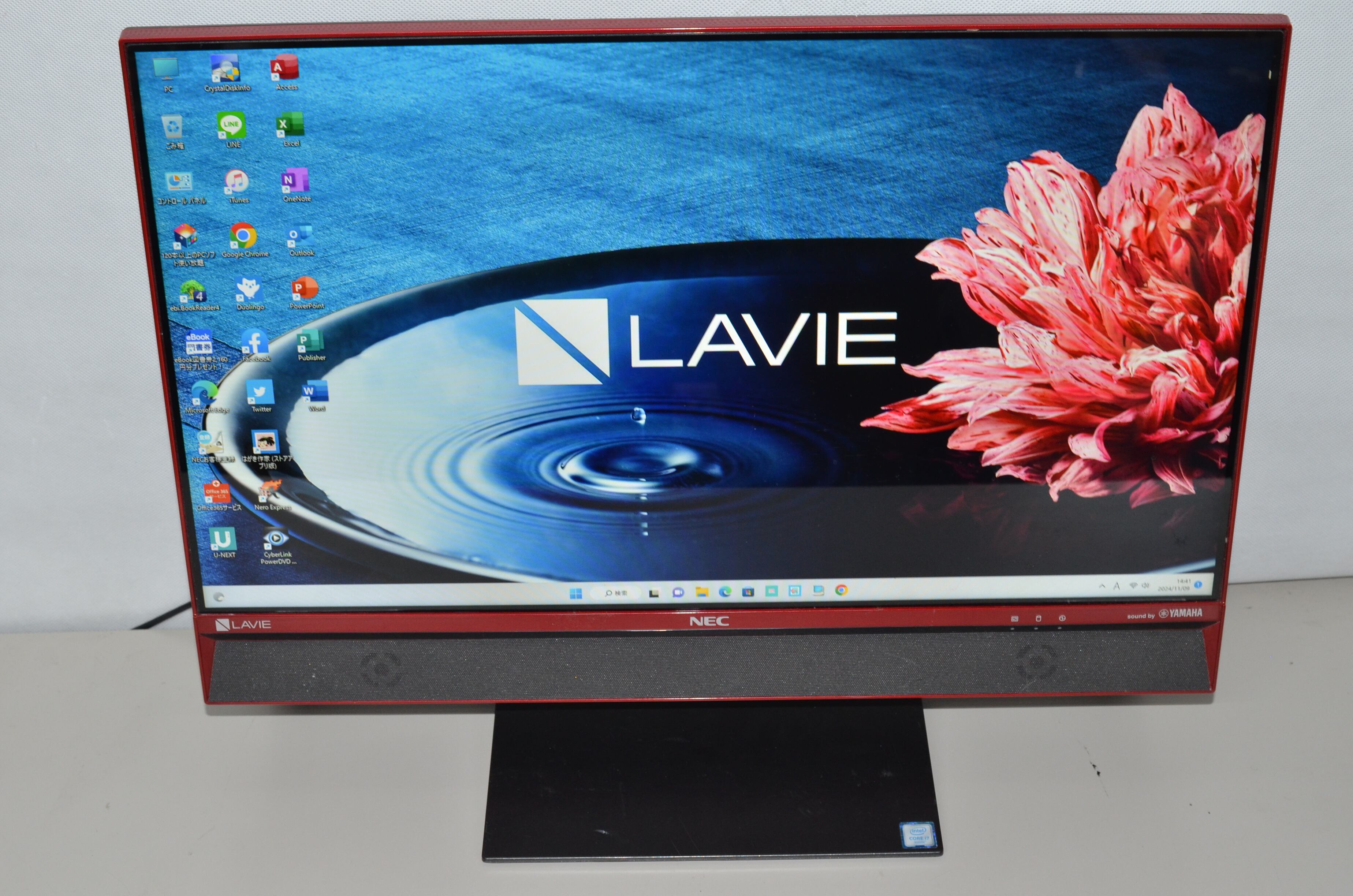 中古良品一体型パソコン Windows11+office NEC DA770/E Core i7-6500U