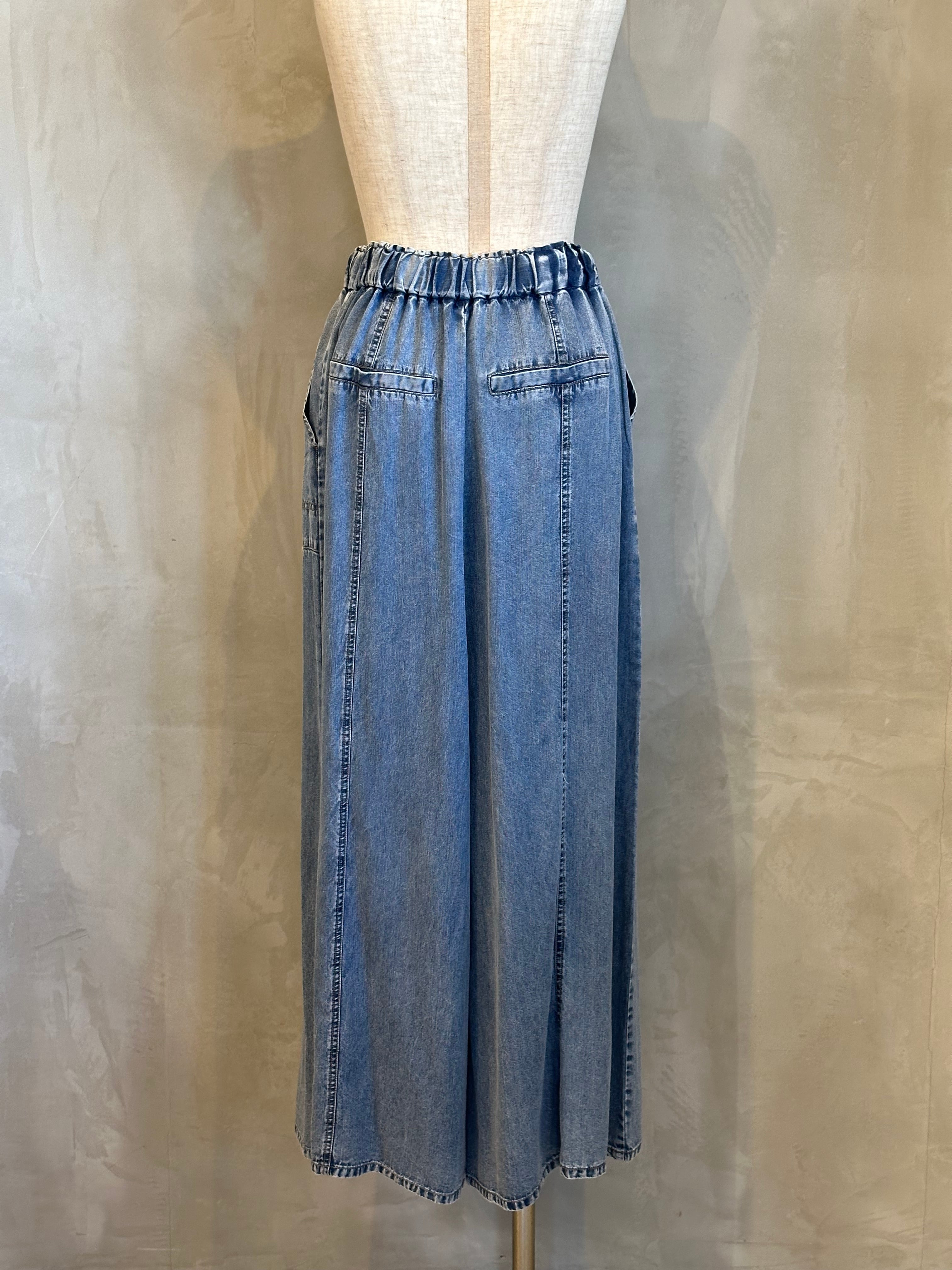 再入荷☆新色入荷】CYNICAL/テンセルデニムパンツ【セットアップ対応