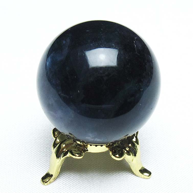 フローライト 丸玉 32mm 蛍石 スフィア 置物 原石 一点物 141-6759