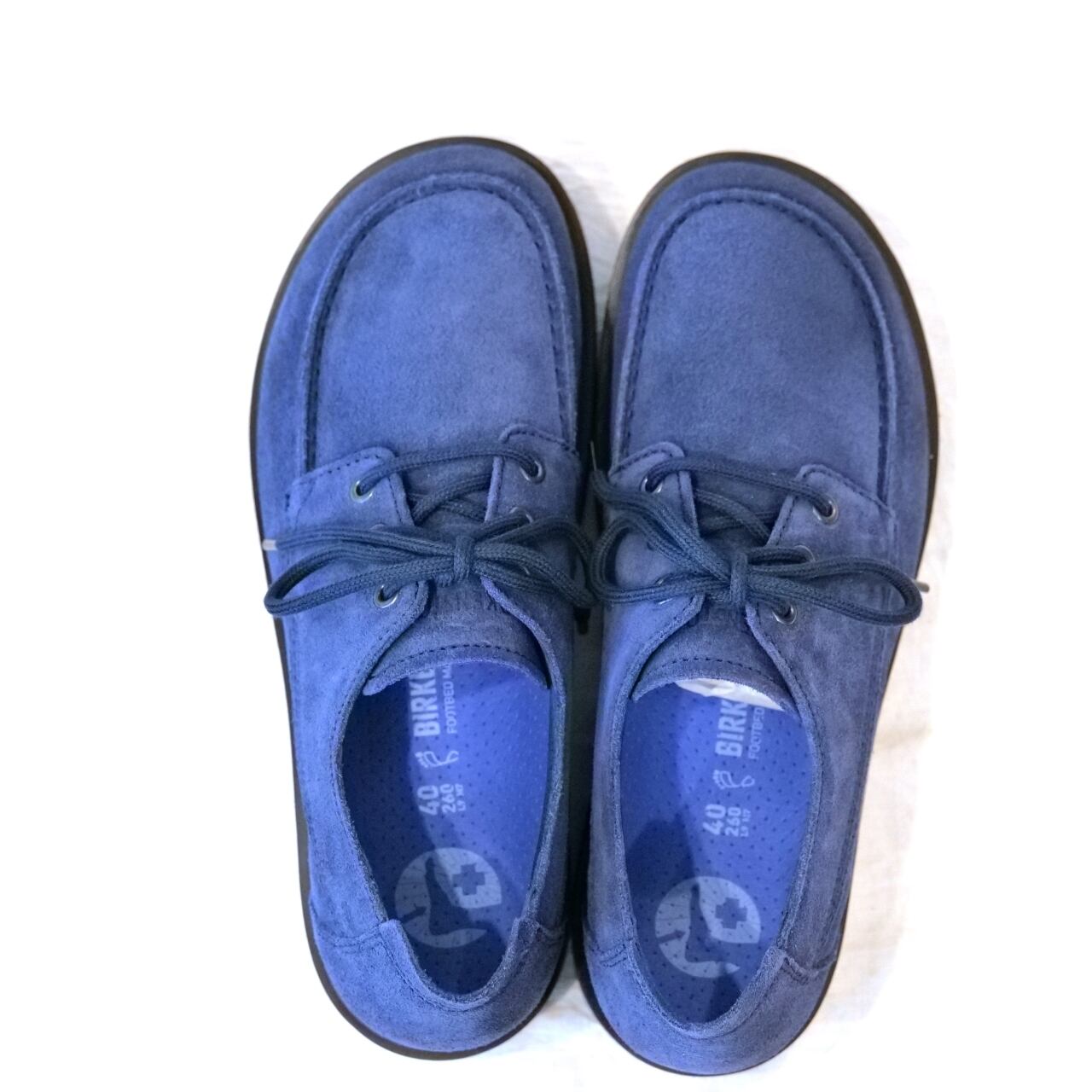 BIRKENSTOCK メンズ ハイウッド モック レース ロウ ネイビー HIGHWOOD