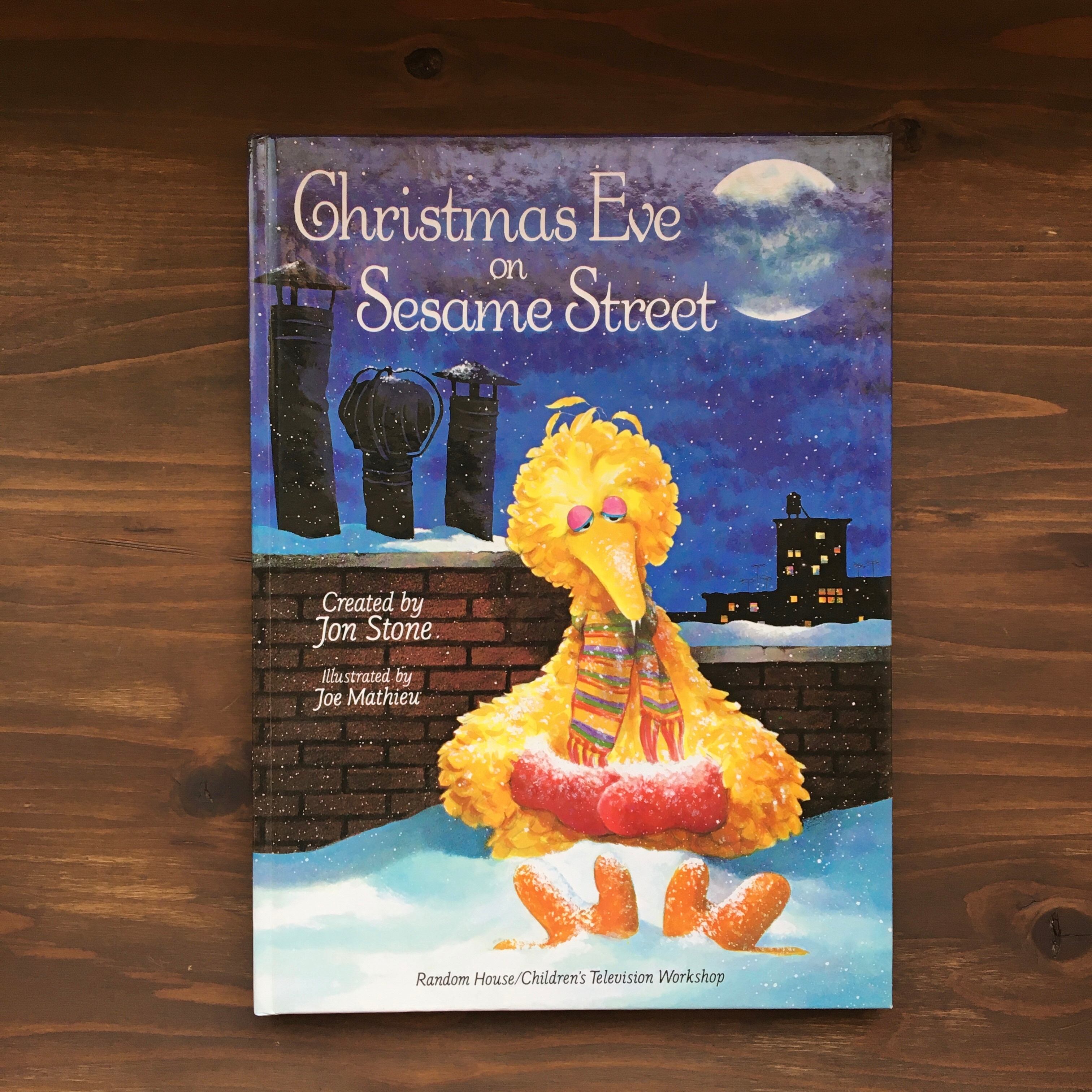 【洋書】Christmas Eve on Sesame Street