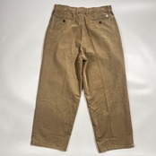 GOOSE & GANDER グース＆ガンダー ツータック コーデュロイ パンツ サイズ 50 /ベージュ系 メンズ