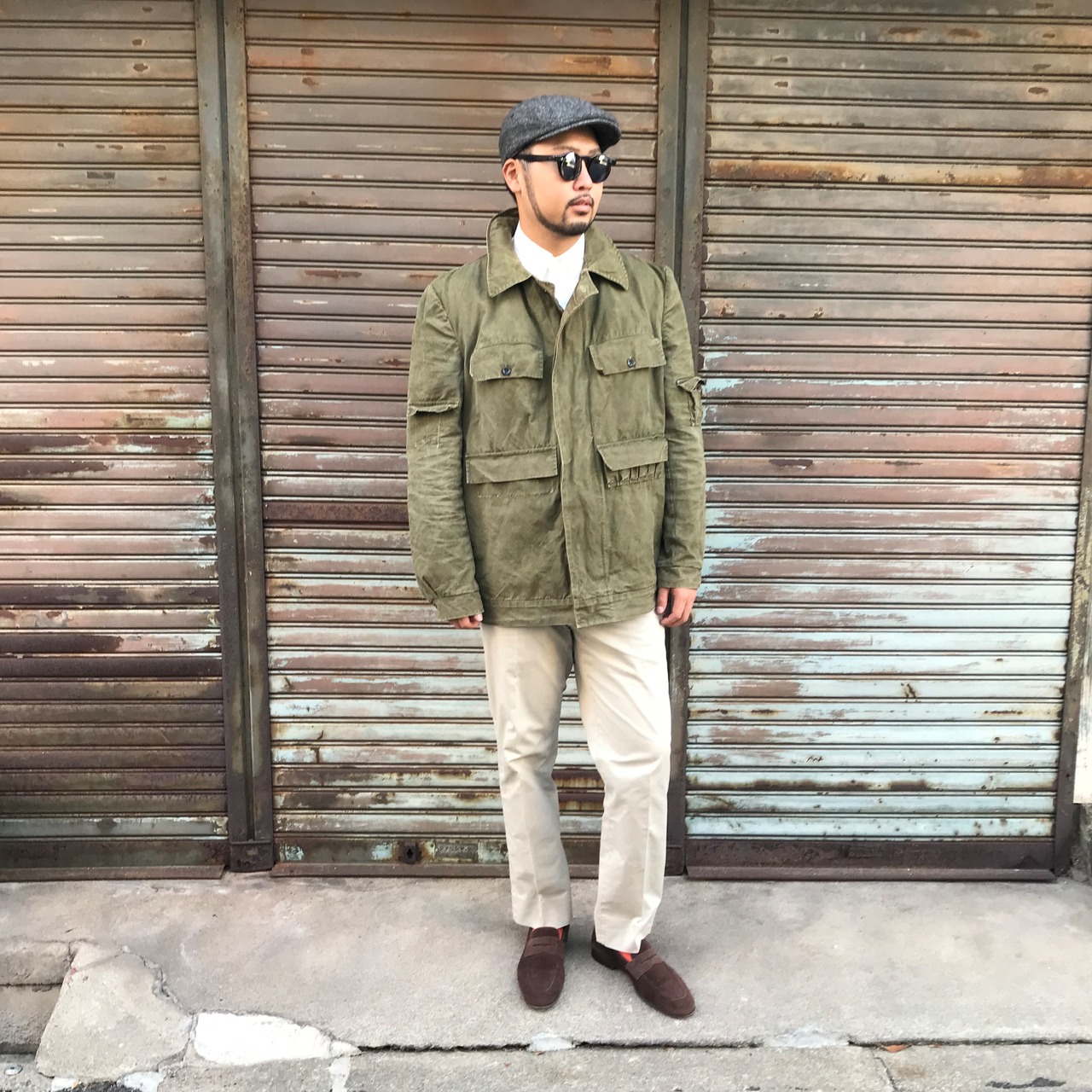 60s Euro hunting ユーロ ヴィンテージ ハンティング ジャケット ジレ 