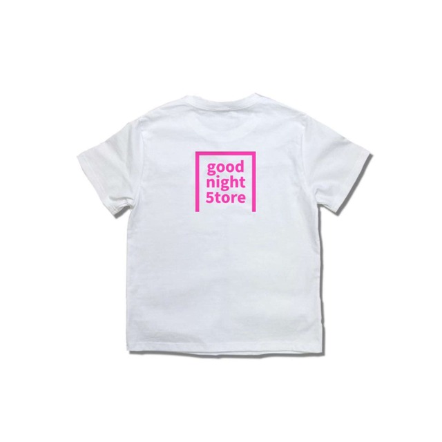 GN046 t-shirt logo-neon pink-ladies | goodnight5tore