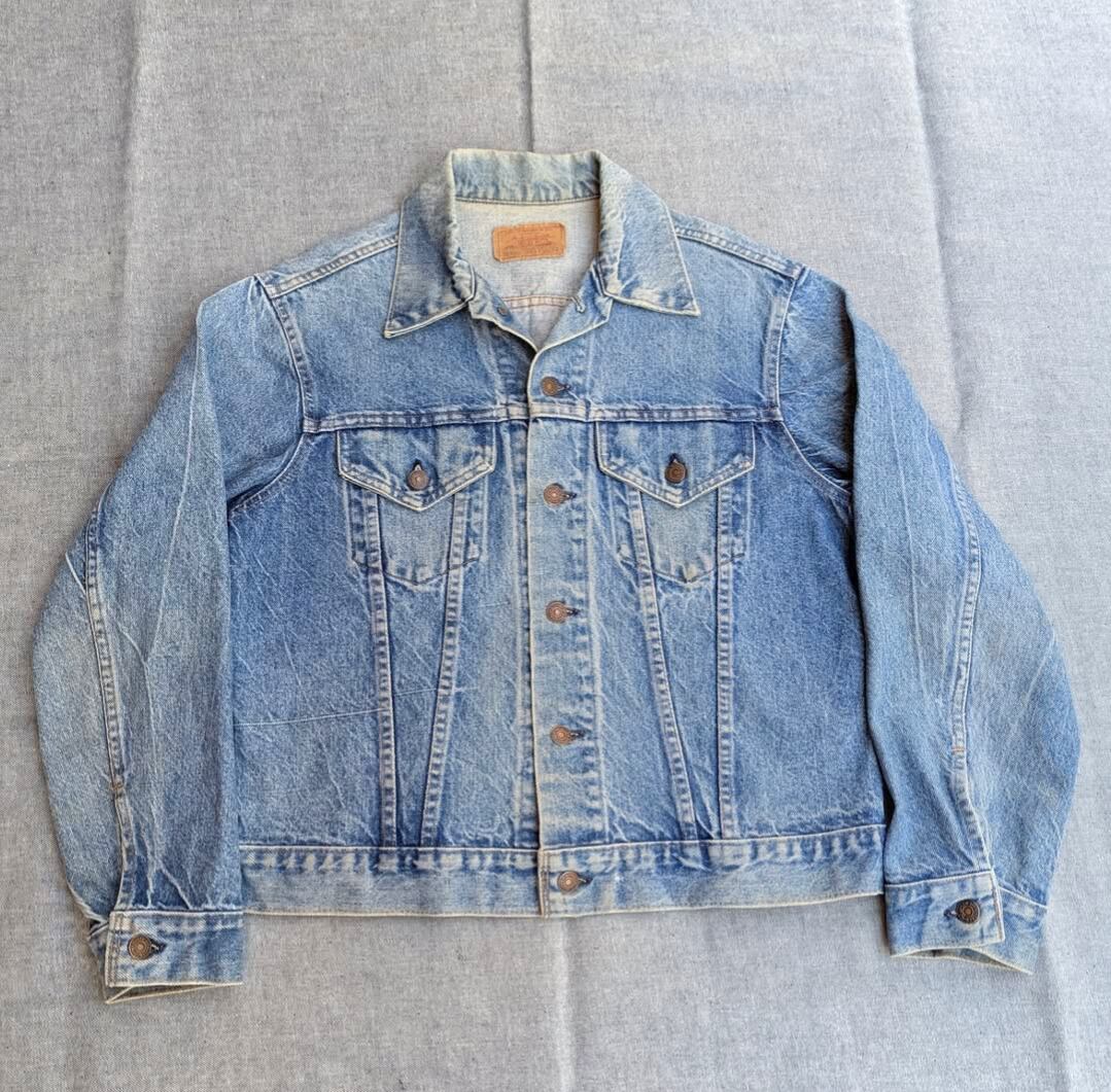 70s levis 70505 0217 3rd denim trucker jaket 小岩店