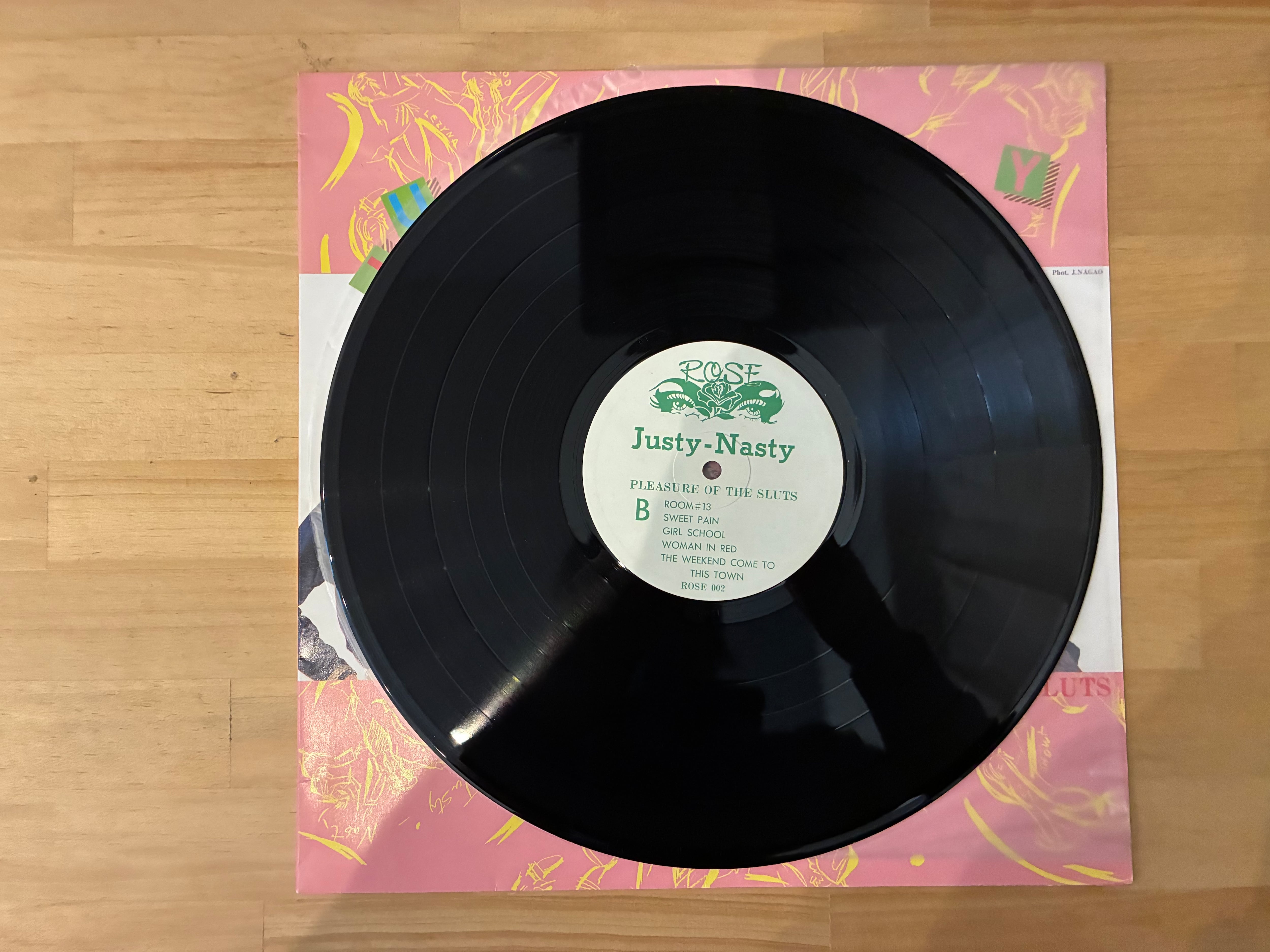 JUSTY NASTY / PLEASURE OF THE SLUTS | sixteen records (シックス