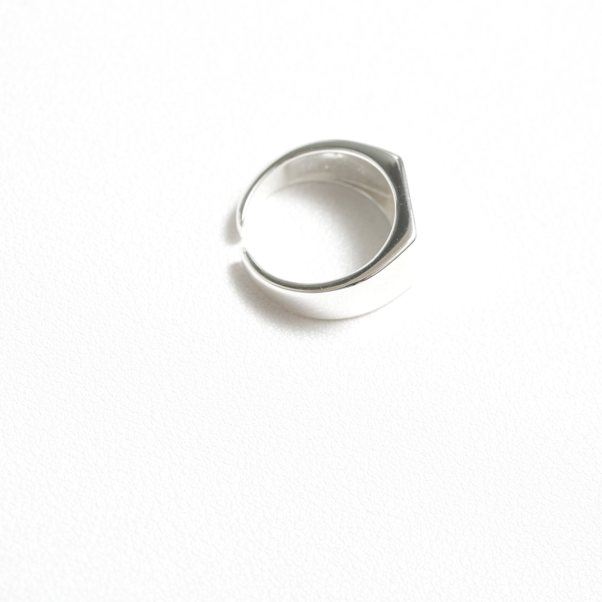 s925 Bi-Color Signet Ring | Lncs
