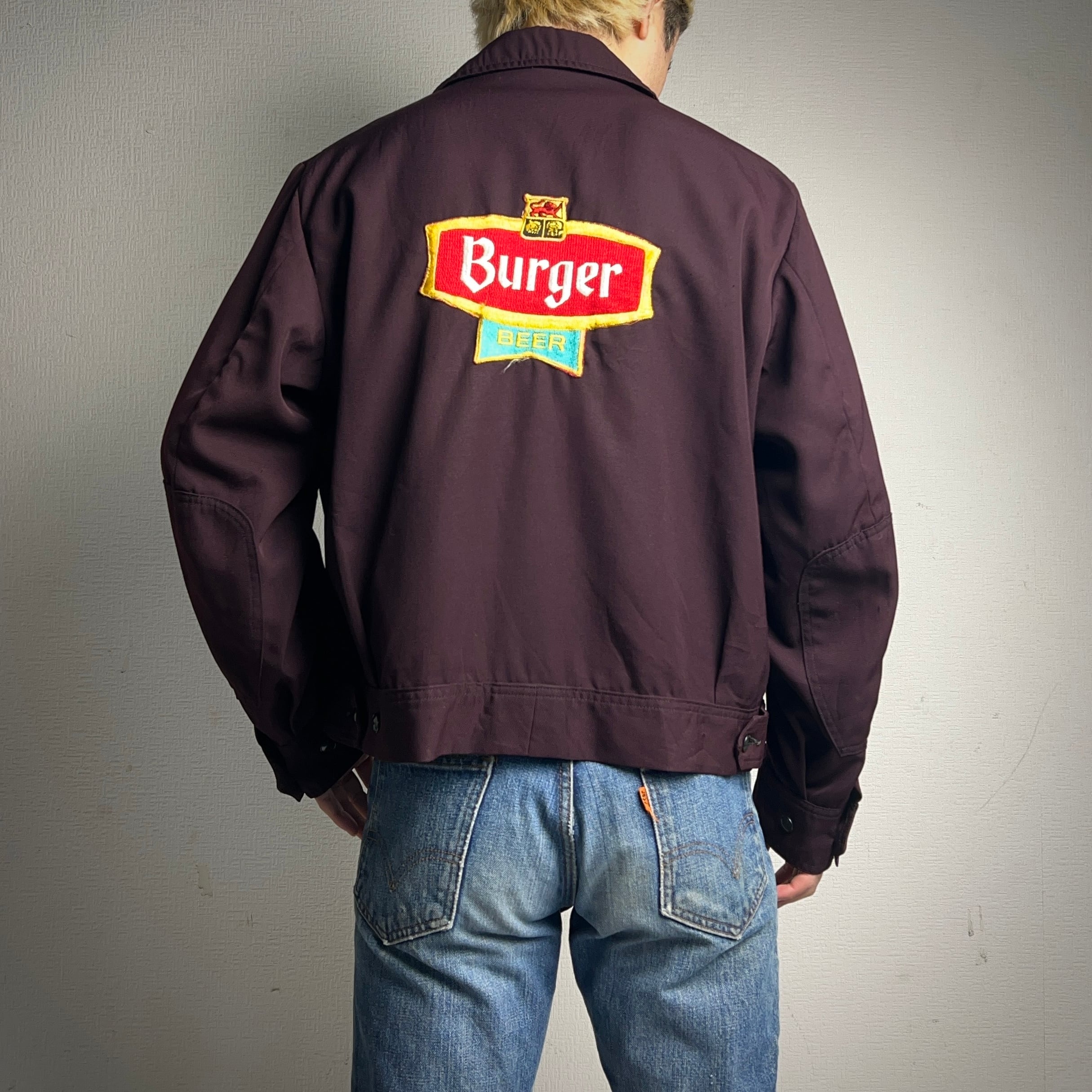 O*r様 60s sager ウェルダージャケット、ワークジャケット、ウールジャ 1960's WOOL GABARDINE WORK JACKET 60年代 ウールギャバジンワーク
