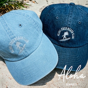 ALOHACOCO DENIM CAP〈2COLOR〉