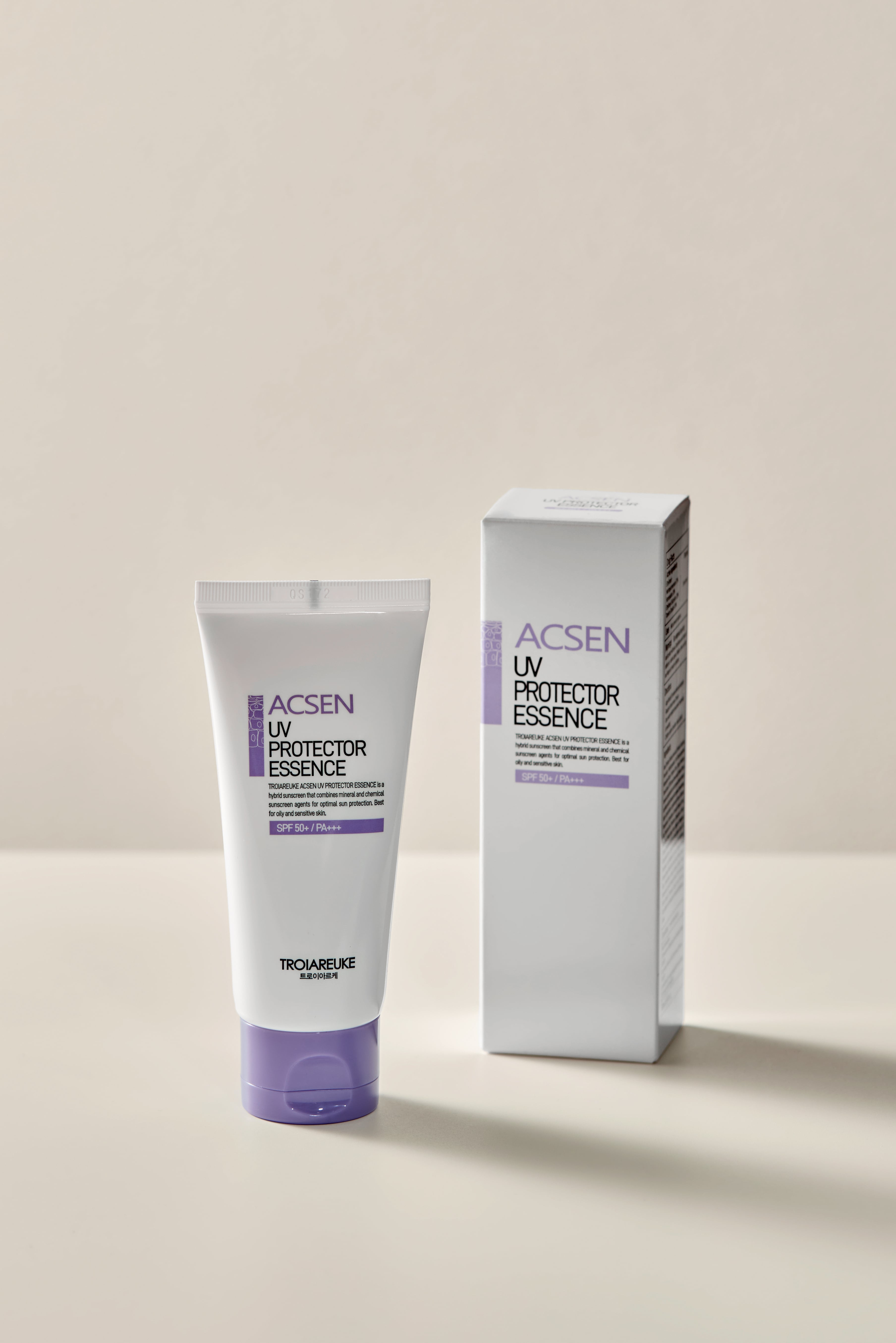 日焼止め】ACSEN UV PROTECTOR ESSENCE 50ml（SPF50+/PA+++