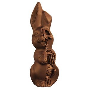 Anatomical Chocolate Easter Bunny by Jason Freeny