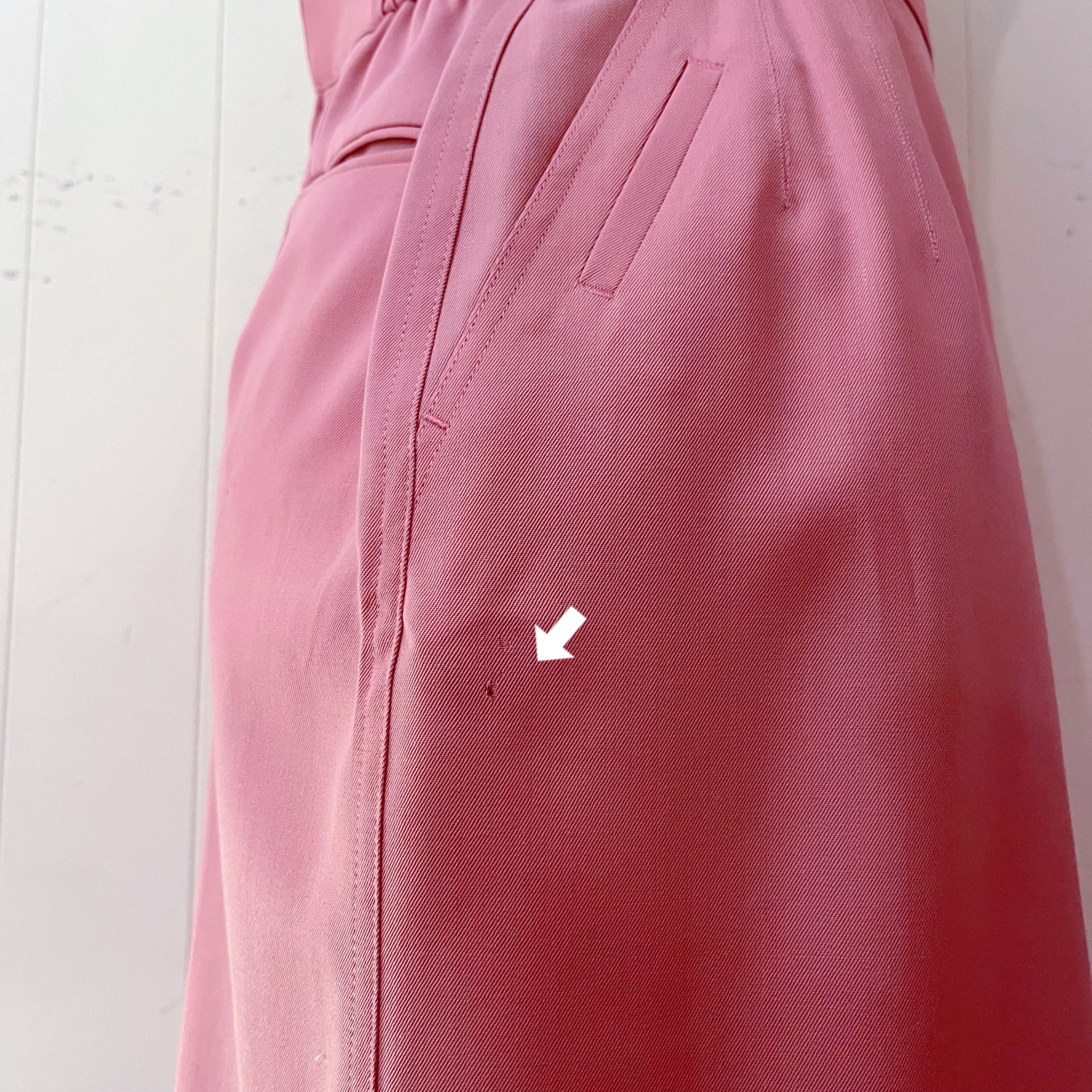 Christian Dior / pink semi tight skirt