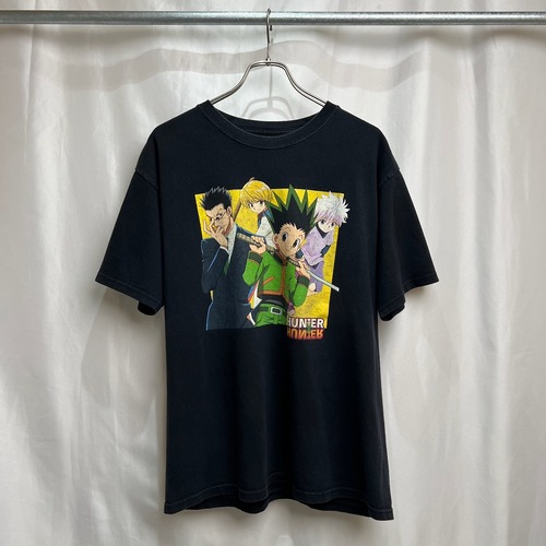 HUNTER×HUNTER　ゴン　キルア　クラピカ　レオリオ　アニメ　Tシャツ　L