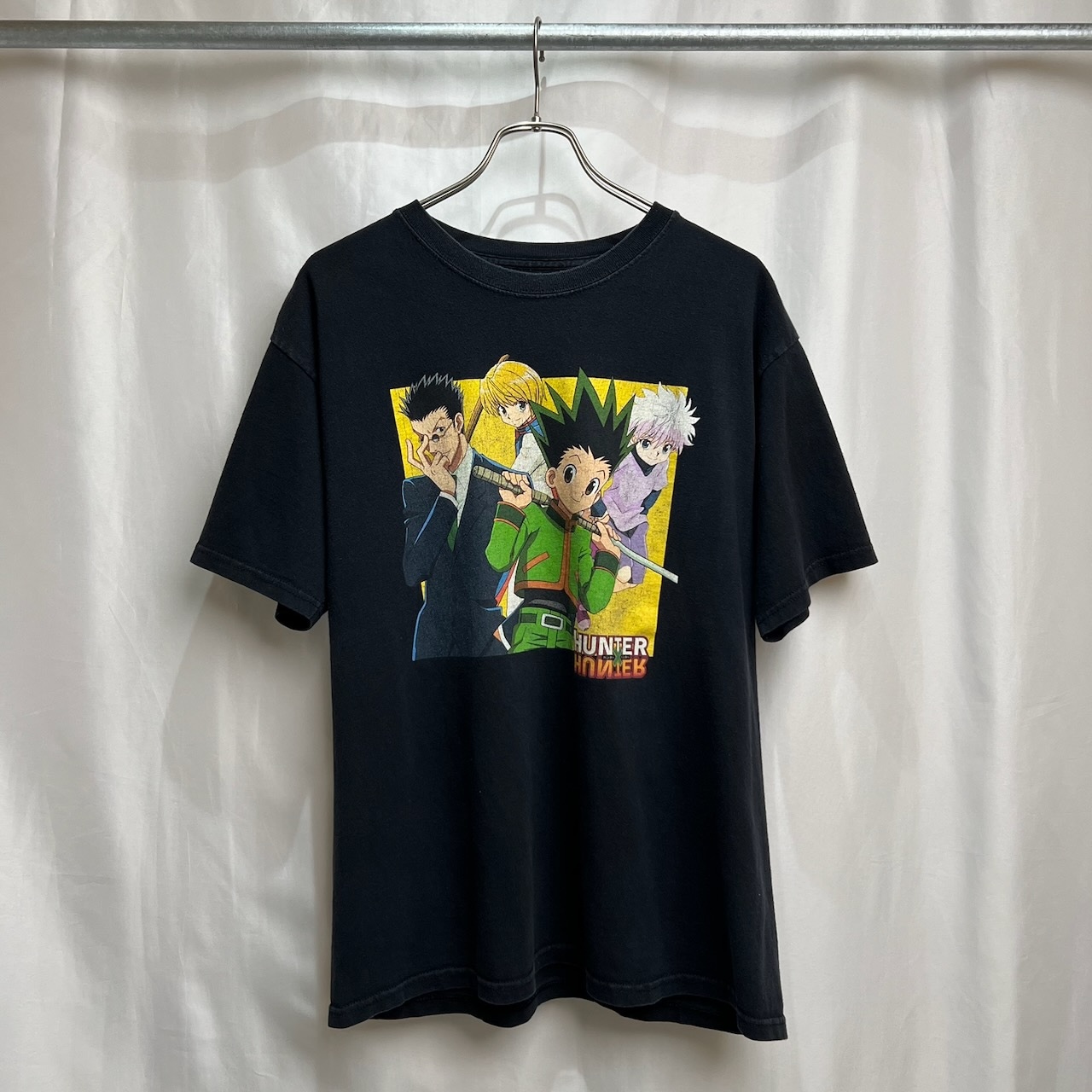 HUNTER×HUNTER ゴン キルア クラピカ レオリオ アニメ Tシャツ L