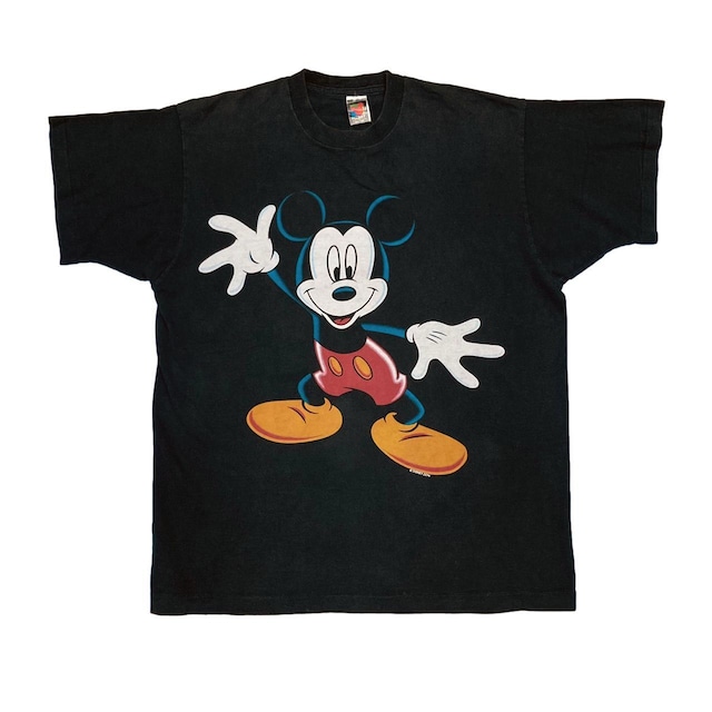 DISNEY 90S MICKEY MOUSE TEE BLACK ONE SIZE FITS ALL XL 7510