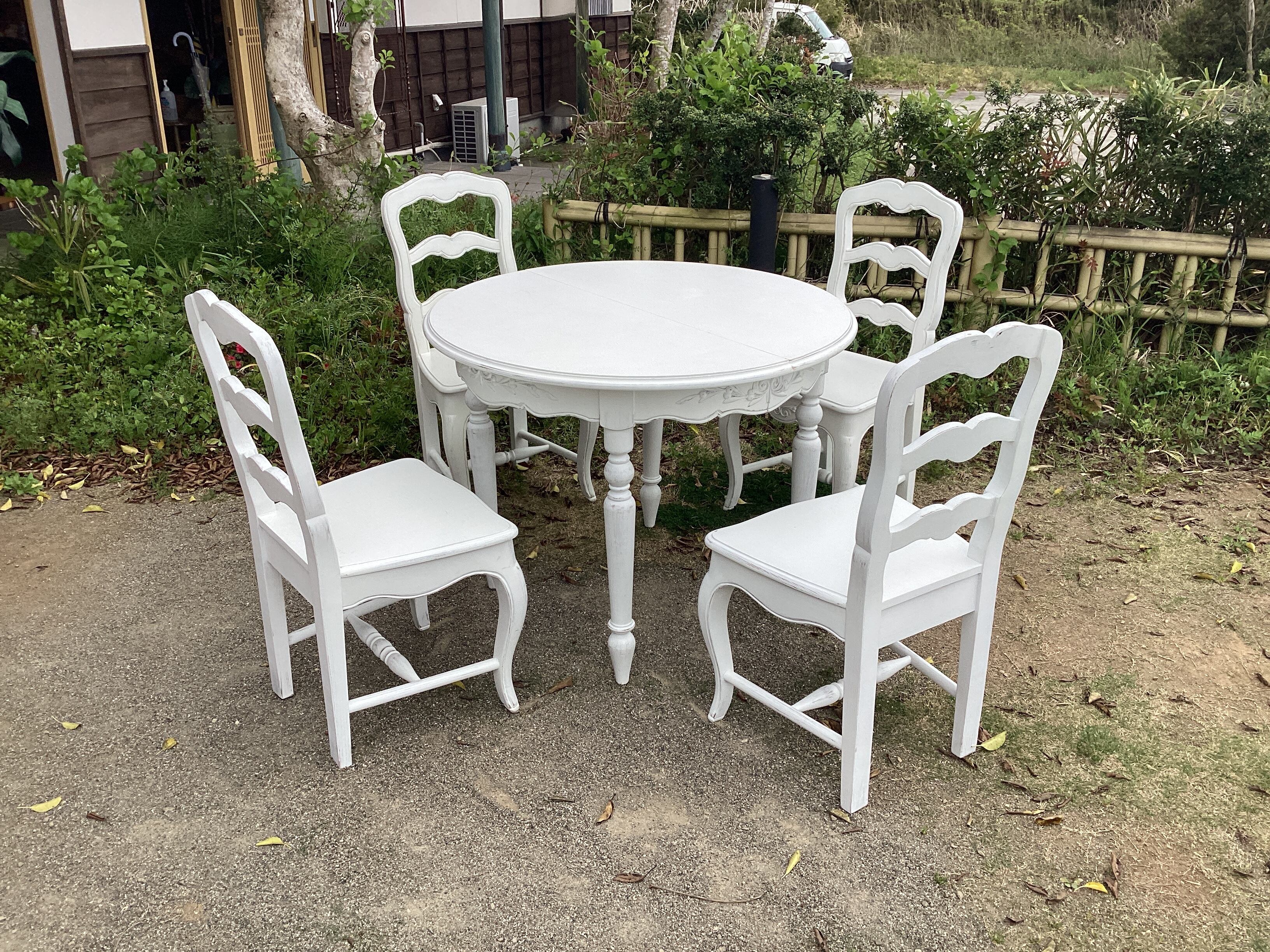 再追加販売 カッシーナ PRATO チーク材ガーデンセット 地域限定格安便