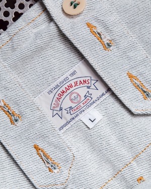 “ARMANI JEANS” denim overalls / Made in ITALY