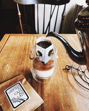 3 COFFEE DRIP BAGS for CAFE AU LAIT