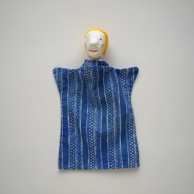 Tenavakerho / Hand Puppet with marimekko Fabric
